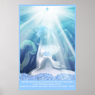 Hail Mary Prayer - Poster