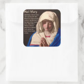 Hail Mary Prayer Sticker (Tasche)