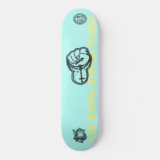 Hail Mary - Skateboard, 8 1/8" Deck Skateboard (Vorderseite)