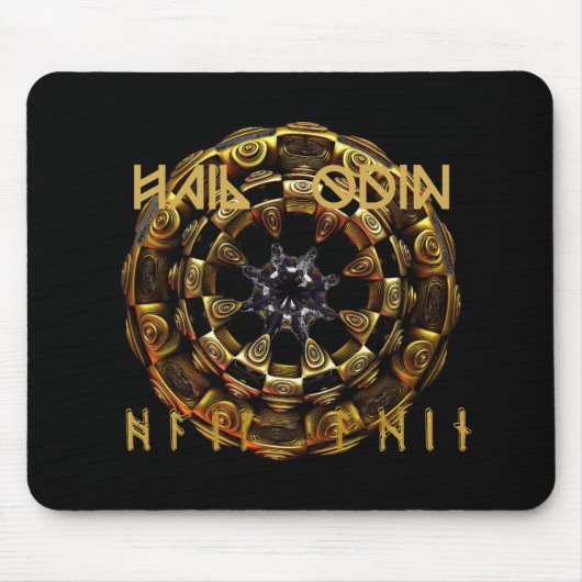 ☼HAIL ODIN! ☼ MOUSEPAD (Vorne)