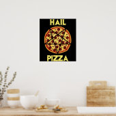 Hail Pizza Poster (Küche)