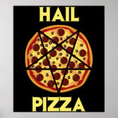 Hail Pizza Poster (Vorne)