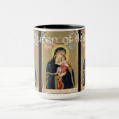 Hail Queen of Heaven, Gebet Tasse.  Tasse (Zentrum)