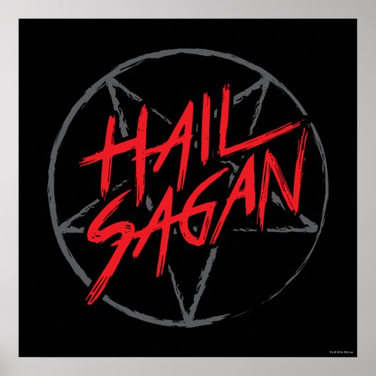 Hail Sagan Poster (Vorne)
