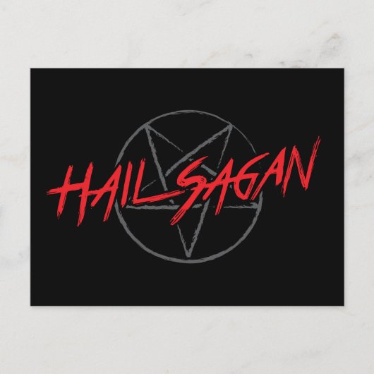 Hail Sagan Postkarte (Vorderseite)