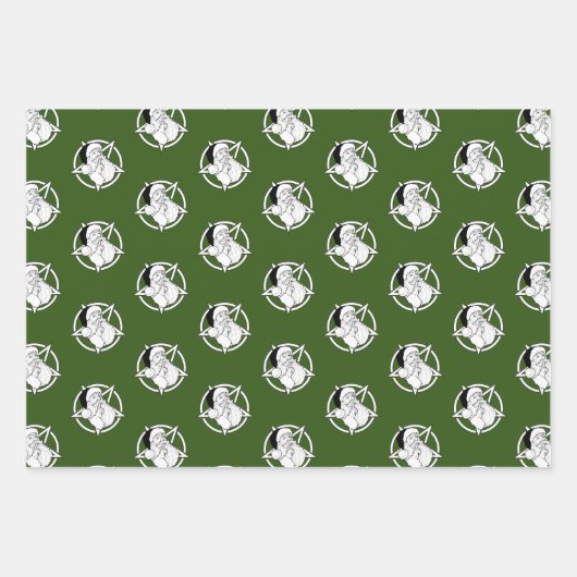 Hail Santa Geschenkpapier Set (Vorderseite 2)