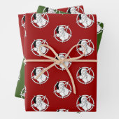 Hail Santa Geschenkpapier Set (Beispiel)
