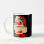 Hail Santa Ugly Christmas Kaffeetasse (Links)