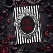 Hail Santa Weihnachtskarte Dankeskarte