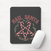 Hail Satan Christmas Krampus Xmas Devil Candy Mousepad (Mit Mouse)