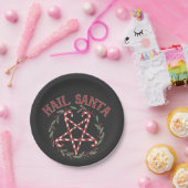 Hail Satan Christmas Krampus Xmas Devil Candy Pappteller (Party)