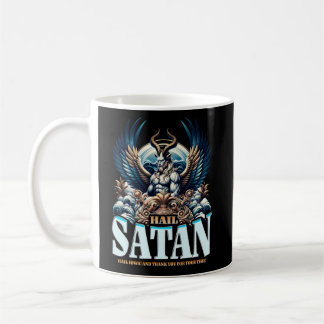 Hail Satan Hail Iowa und vielen Dank für Ihre Zeit Kaffeetasse