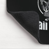 Hail Satan Pentagram Goat Halloween Mousepad (Ecke)