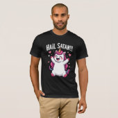 Hail Satan T-Shirt (Vorne ganz)