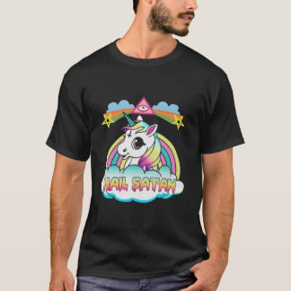 Hail Satan Unicorn T-Shirt