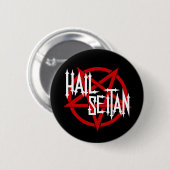 Hail Seitan Button (Vorne & Hinten)