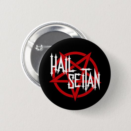 Hail Seitan Button (Vorne & Hinten)
