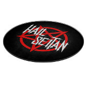 Hail Seitan Cutting Board Schneidebrett (Ecke)