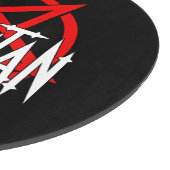 Hail Seitan Cutting Board Schneidebrett (Ecke)