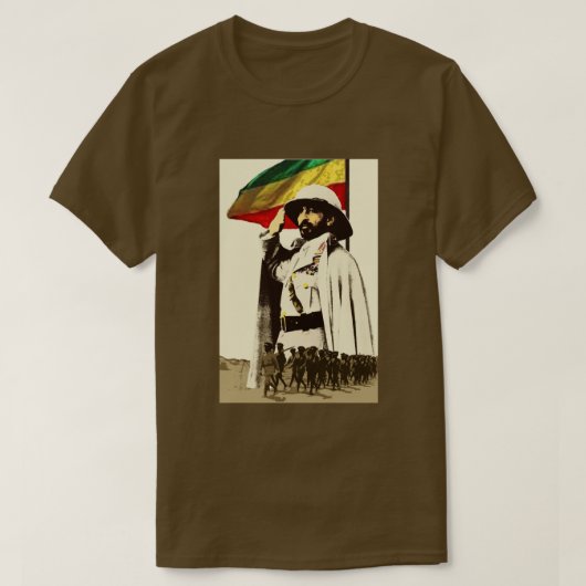 Haile I Selassie T-Shirt (Design vorne)