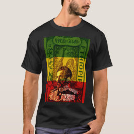 Haile Selassie Äthiopia Rasta T - Shirt