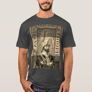 Haile Selassie Äthiopien Rasta Shirt