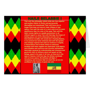 Haile Selassie berühmte Kriegs-Rede zu UNO 1963