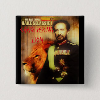 HAILE SELASSIE BUTTON