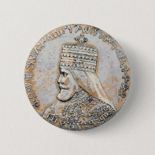 Haile Selassie Button