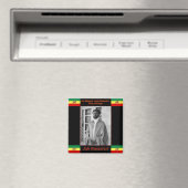 Haile Selassie der Löwe von Judah, Jah Rastafari Magnet (In Situ (Geschirrspüler))