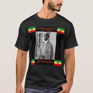 Haile Selassie der Löwe von Judah, Jah Rastafari T-Shirt