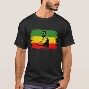 Haile Selassie DUNKELHEIT T - Shirt