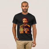 Haile Selassie Ehemaliger Kaiser des äthiopischen  T-Shirt (Vorne ganz)