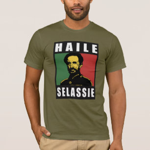 Haile Selassie Emperor - Reggae - Jah Army Shirt