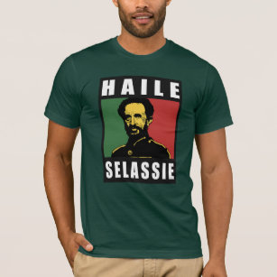 Haile Selassie Emperor - Reggae - Jah Army Shirt