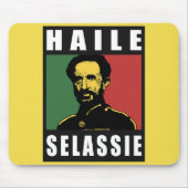 Haile Selassie Emperor - Reggae - Rasta Mousepad (Vorne)