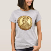 Haile Selassie Empire of Ethiopia Rasta Girl Shirt (Vorderseite)