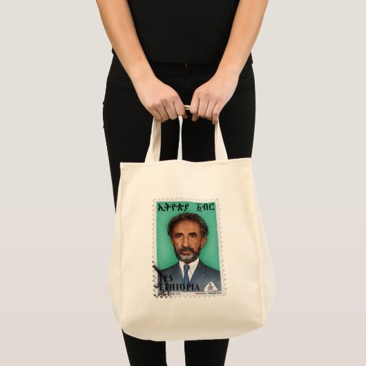 Haile Selassie Empire of Ethiopia Rastafari Bag Tragetasche (Vorderseite (Produkt))