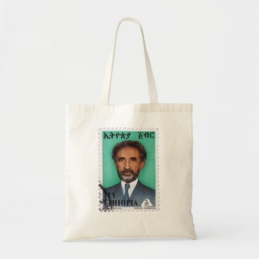 Haile Selassie Empire of Ethiopia Rastafari Bag Tragetasche (Vorne)