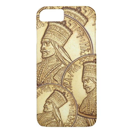 Haile Selassie - H.I.M. Rastafari - iPhone Case (Rückseite)