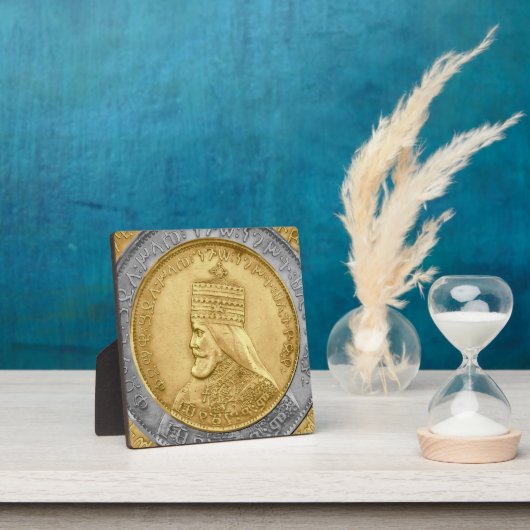 Haile Selassie HIM Jah Rastafari Aufsteller Fotoplatte (InSitu)