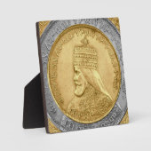 Haile Selassie HIM Jah Rastafari Aufsteller Fotoplatte (Vorderseite)