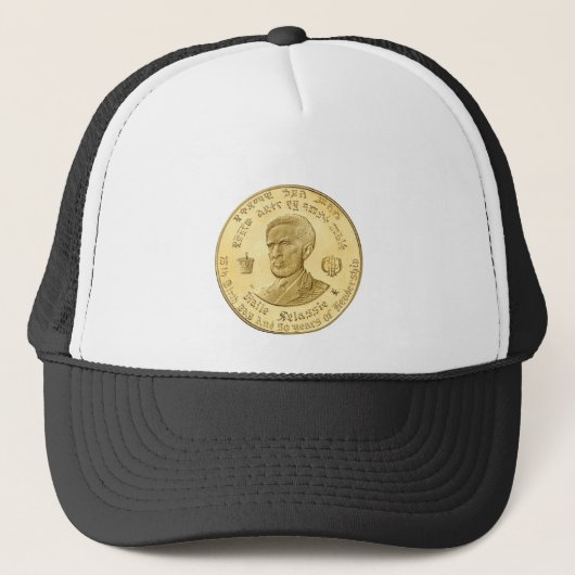 Haile Selassie - HIM - Jah Rastafari Trucker Cap Truckerkappe (Vorderseite)