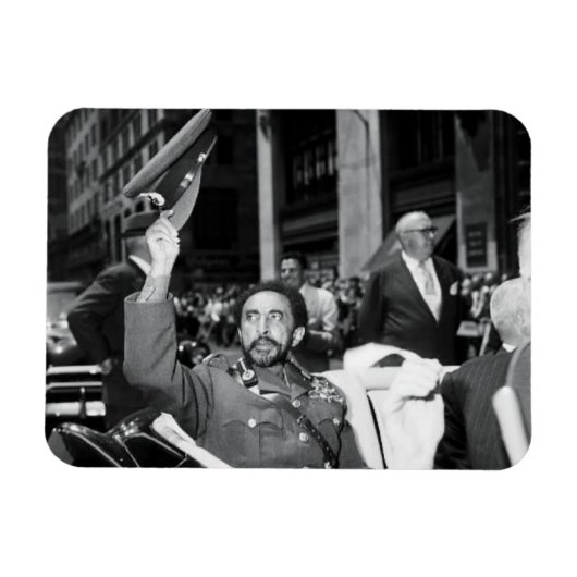 Haile Selassie - HIM - Rastafari - Jah Magnet (Horizontal)