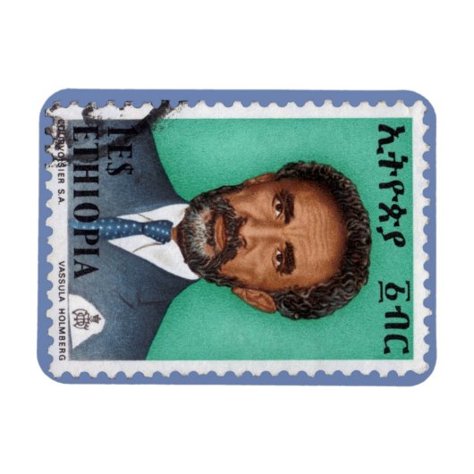 Haile Selassie - HIM - Rastafari - Jah Magnet (Horizontal)