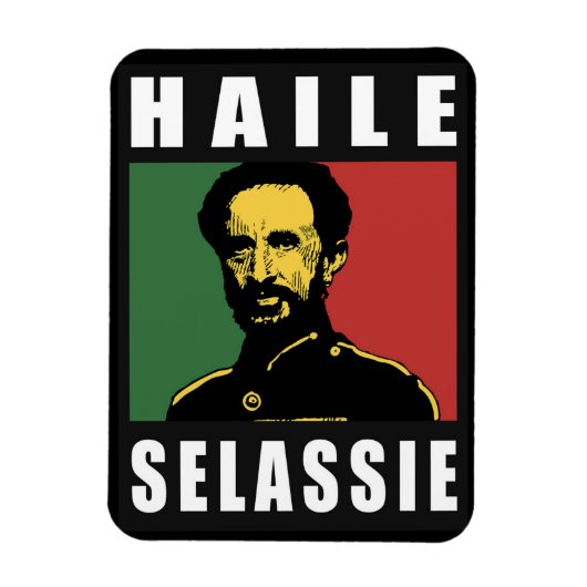 Haile Selassie - HIM - Rastafari - Jah Magnet (Vertikal)