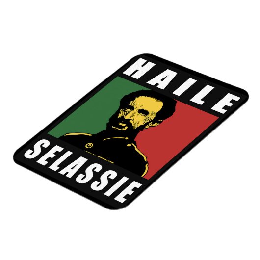 Haile Selassie - HIM - Rastafari - Jah Magnet (Linke Seite)