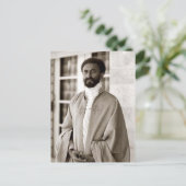Haile Selassie - HIM - Rastafari - Postcard Postkarte (Stehend Vorderseite)