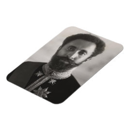 Haile Selassie - HIM - Rastafrai - Reggae Magnet