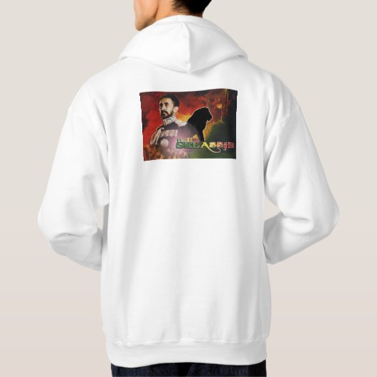 Haile Selassie Hoodie (Rückseite)